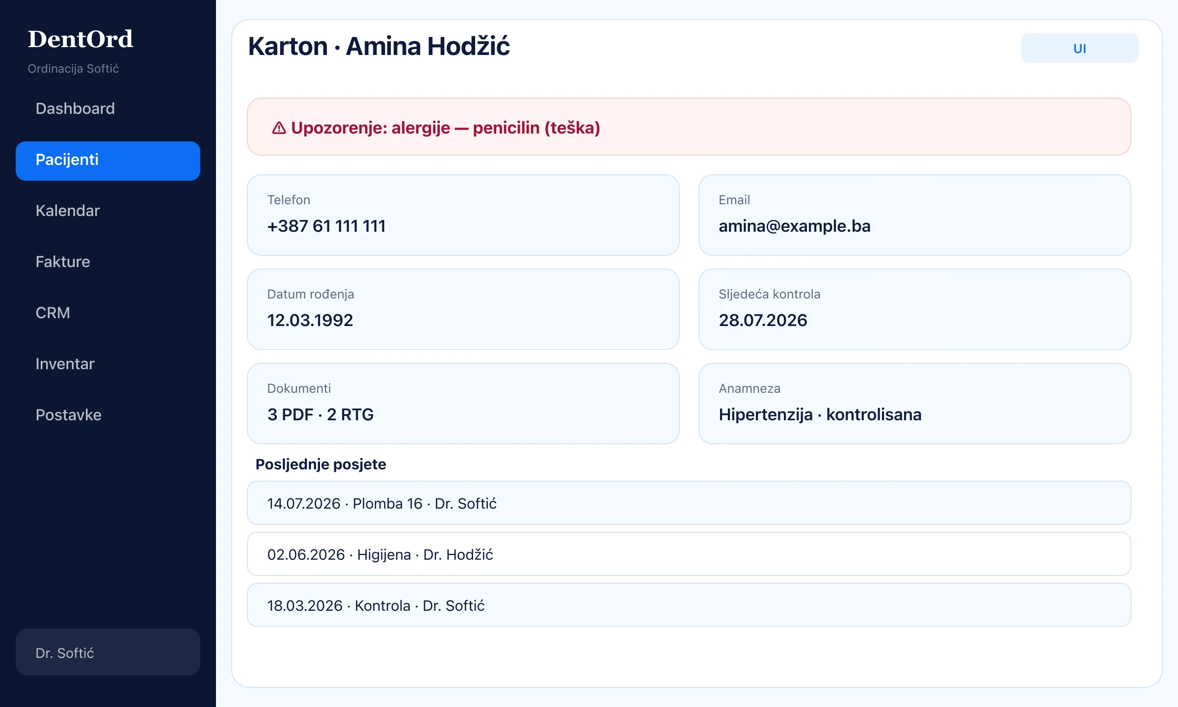 Karton · Amina Hodžić