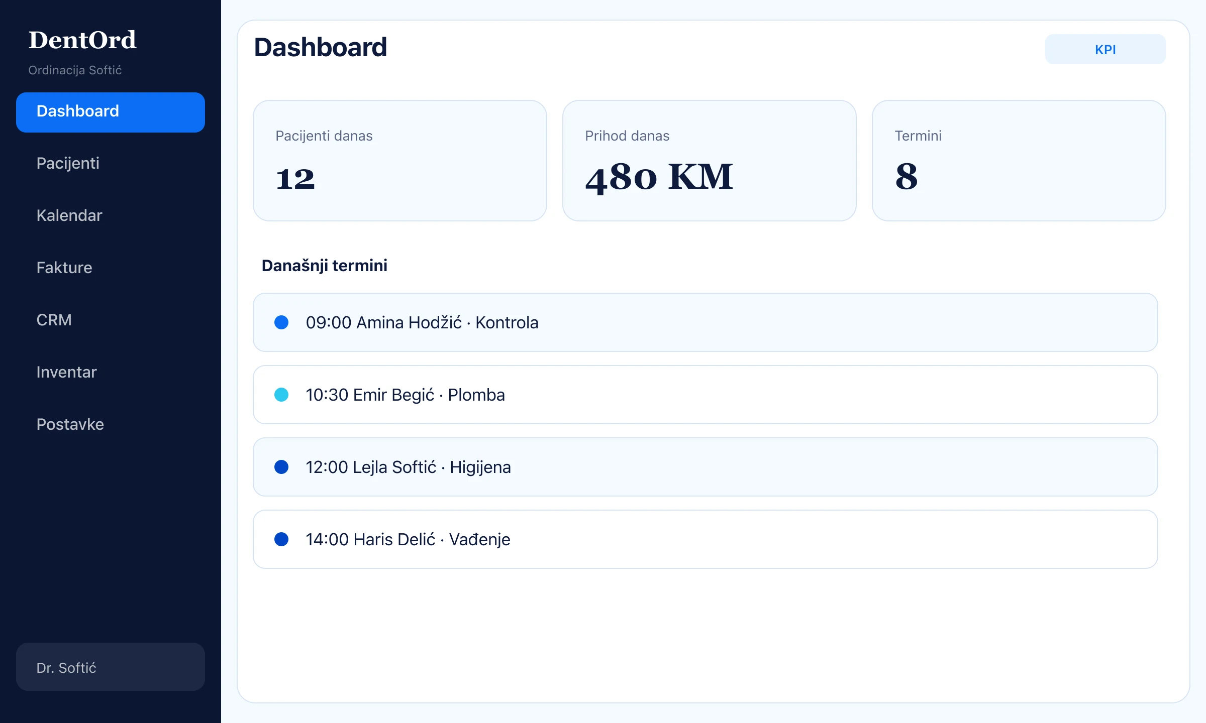 Dashboard
